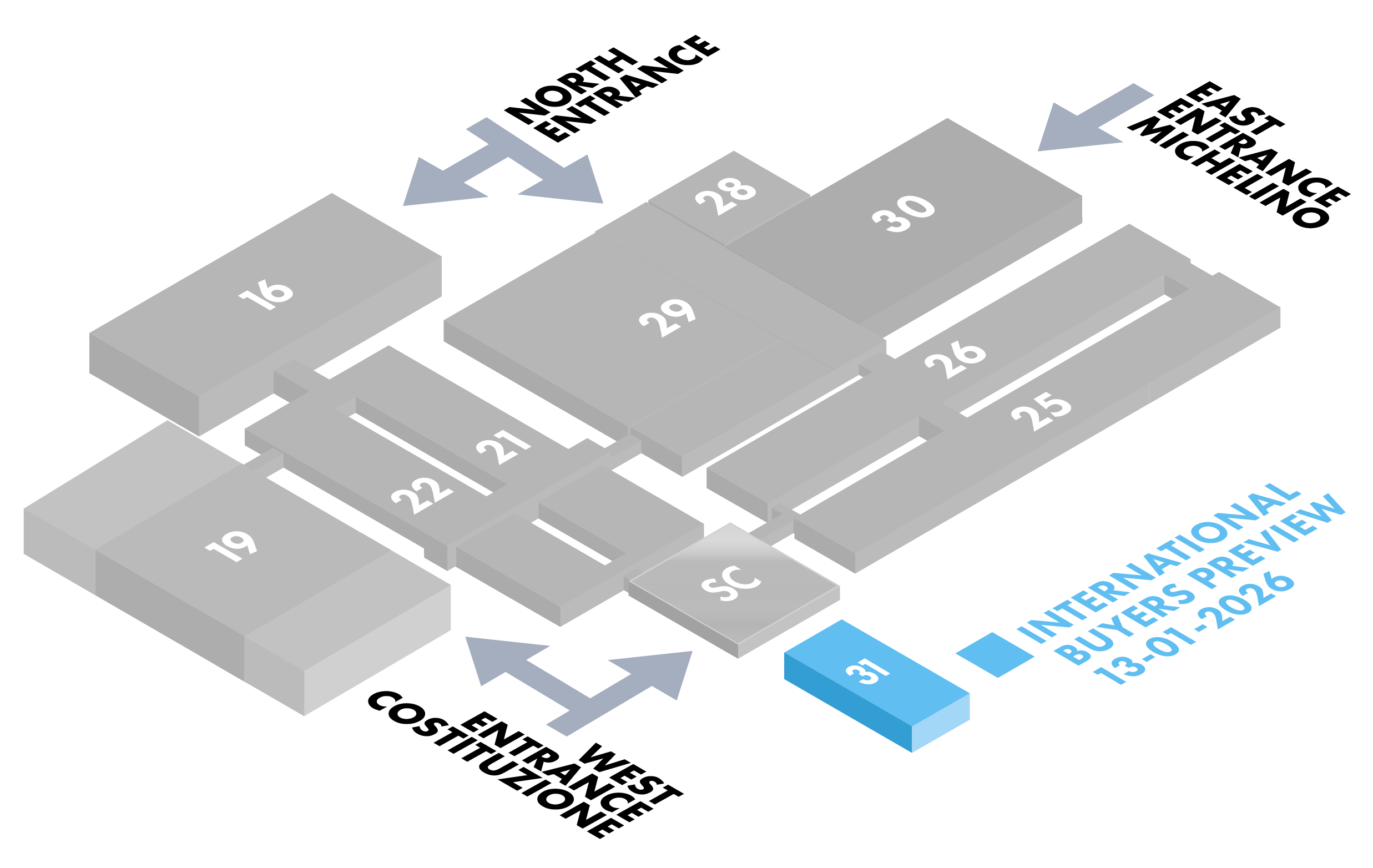 layout espositivo pad31
